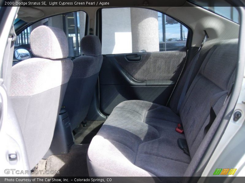 Light Cypress Green Pearl / Agate 2000 Dodge Stratus SE