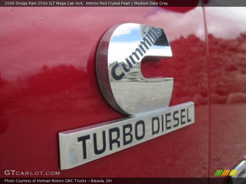 Inferno Red Crystal Pearl / Medium Slate Gray 2006 Dodge Ram 2500 SLT Mega Cab 4x4
