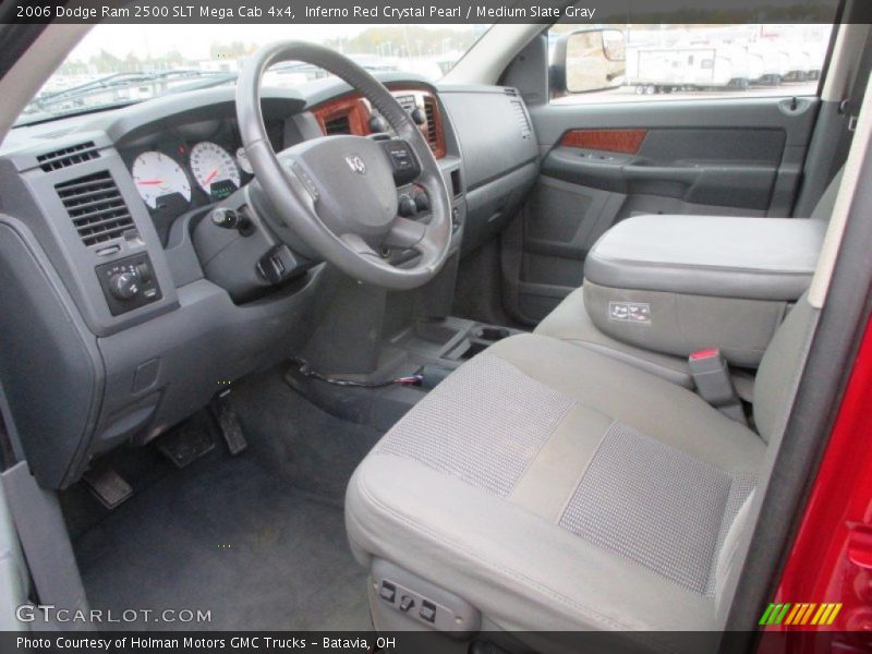 Inferno Red Crystal Pearl / Medium Slate Gray 2006 Dodge Ram 2500 SLT Mega Cab 4x4