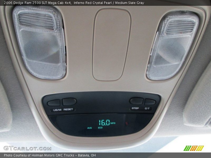 Inferno Red Crystal Pearl / Medium Slate Gray 2006 Dodge Ram 2500 SLT Mega Cab 4x4