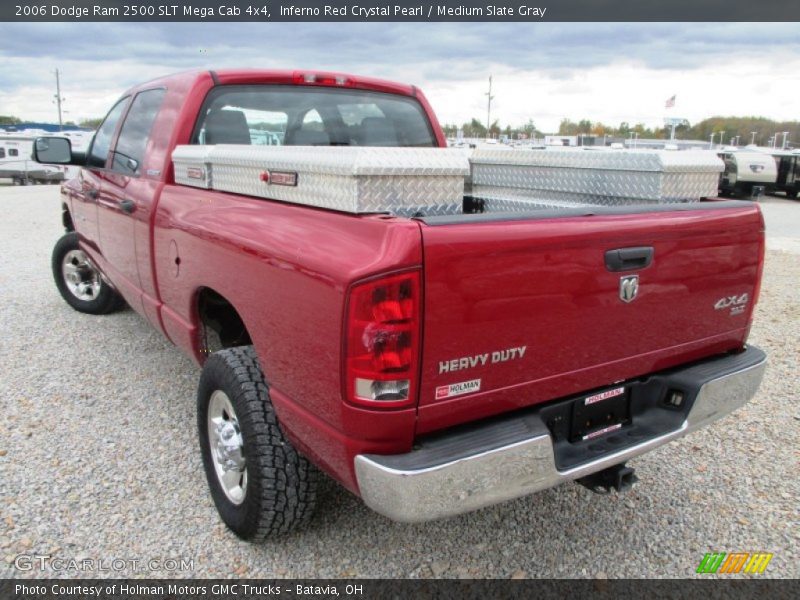 Inferno Red Crystal Pearl / Medium Slate Gray 2006 Dodge Ram 2500 SLT Mega Cab 4x4