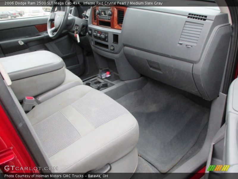 Inferno Red Crystal Pearl / Medium Slate Gray 2006 Dodge Ram 2500 SLT Mega Cab 4x4