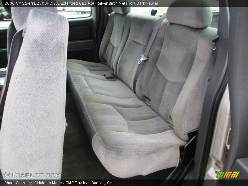 Rear Seat of 2006 Sierra 2500HD SLE Extended Cab 4x4