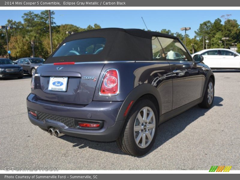 Eclipse Gray Metallic / Carbon Black 2014 Mini Cooper S Convertible