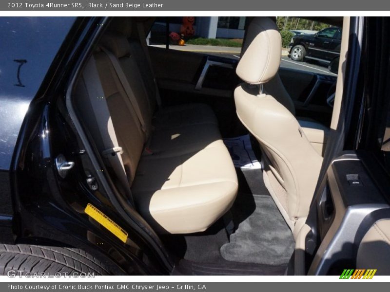 Black / Sand Beige Leather 2012 Toyota 4Runner SR5