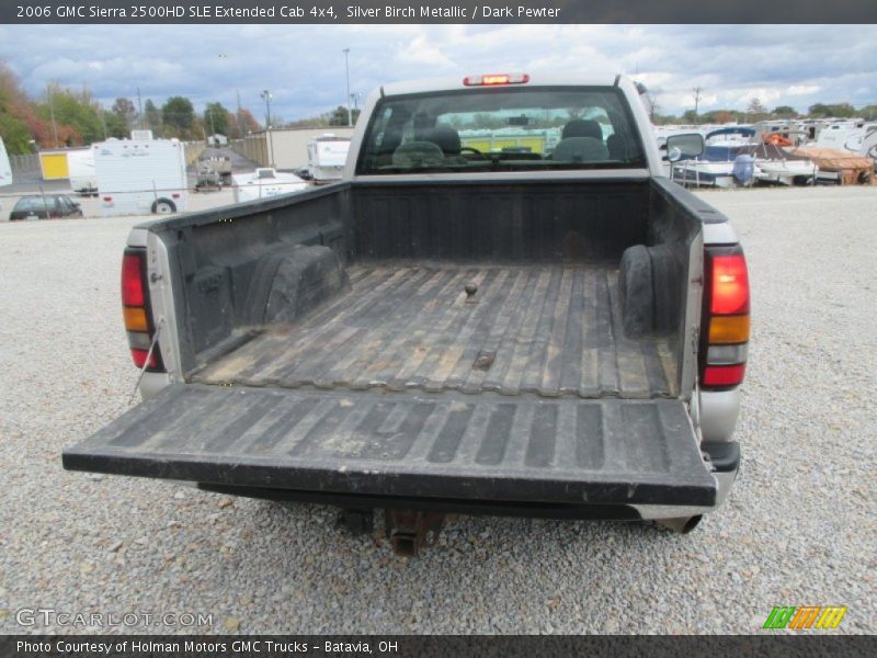 Silver Birch Metallic / Dark Pewter 2006 GMC Sierra 2500HD SLE Extended Cab 4x4