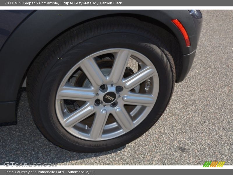Eclipse Gray Metallic / Carbon Black 2014 Mini Cooper S Convertible