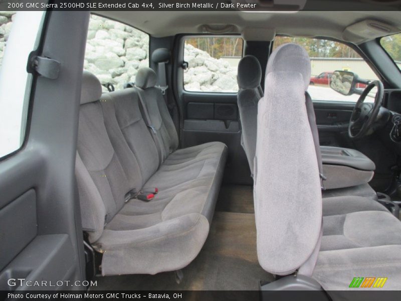 Silver Birch Metallic / Dark Pewter 2006 GMC Sierra 2500HD SLE Extended Cab 4x4