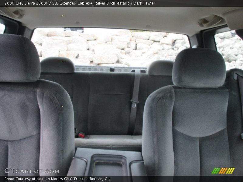 Silver Birch Metallic / Dark Pewter 2006 GMC Sierra 2500HD SLE Extended Cab 4x4