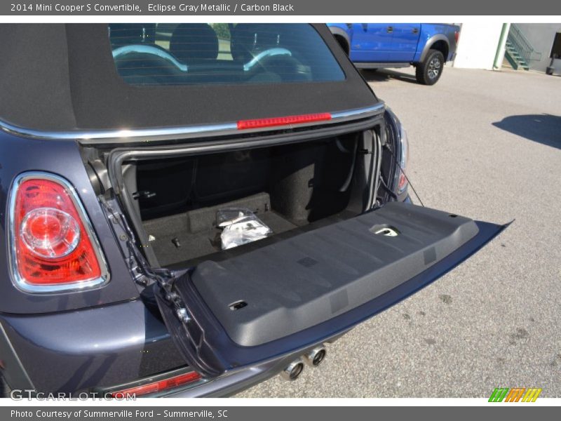 Eclipse Gray Metallic / Carbon Black 2014 Mini Cooper S Convertible