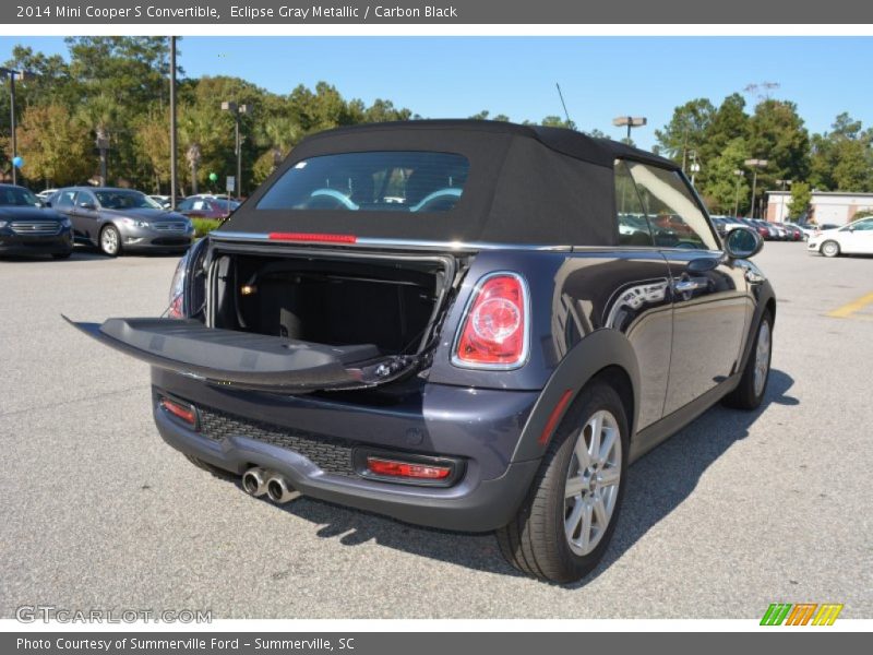 Eclipse Gray Metallic / Carbon Black 2014 Mini Cooper S Convertible