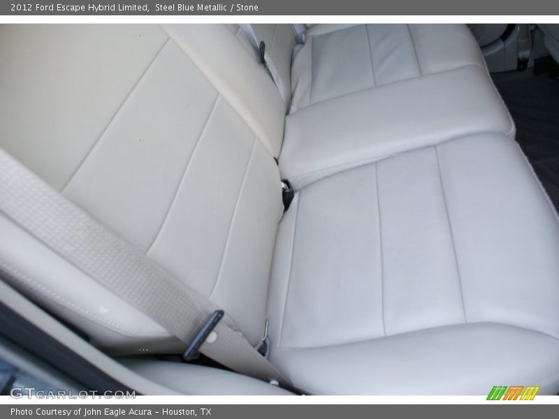 Steel Blue Metallic / Stone 2012 Ford Escape Hybrid Limited