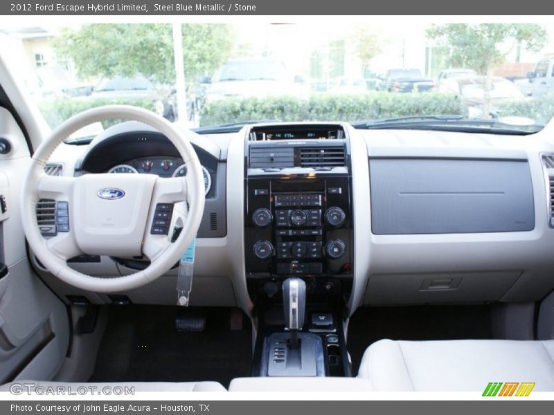 Dashboard of 2012 Escape Hybrid Limited
