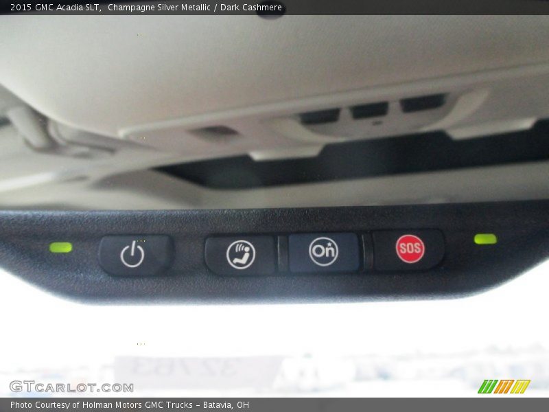Champagne Silver Metallic / Dark Cashmere 2015 GMC Acadia SLT