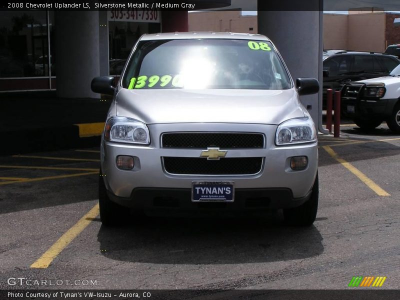 Silverstone Metallic / Medium Gray 2008 Chevrolet Uplander LS