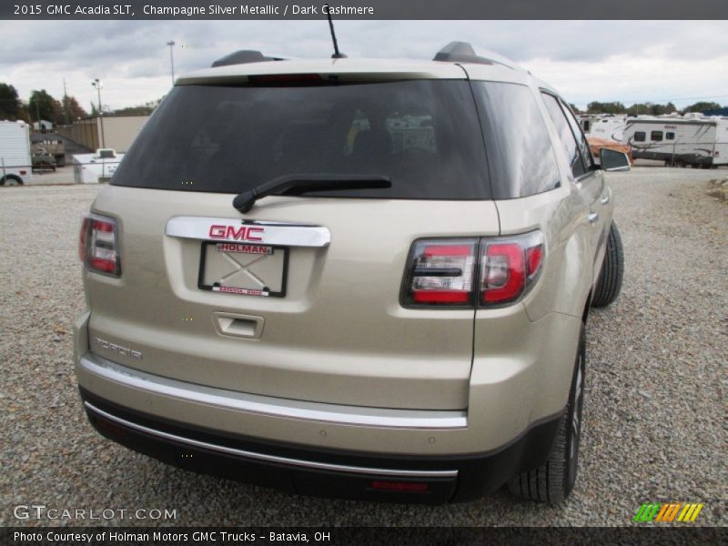 Champagne Silver Metallic / Dark Cashmere 2015 GMC Acadia SLT