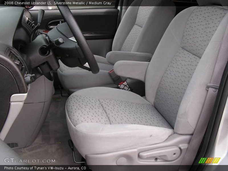 Silverstone Metallic / Medium Gray 2008 Chevrolet Uplander LS