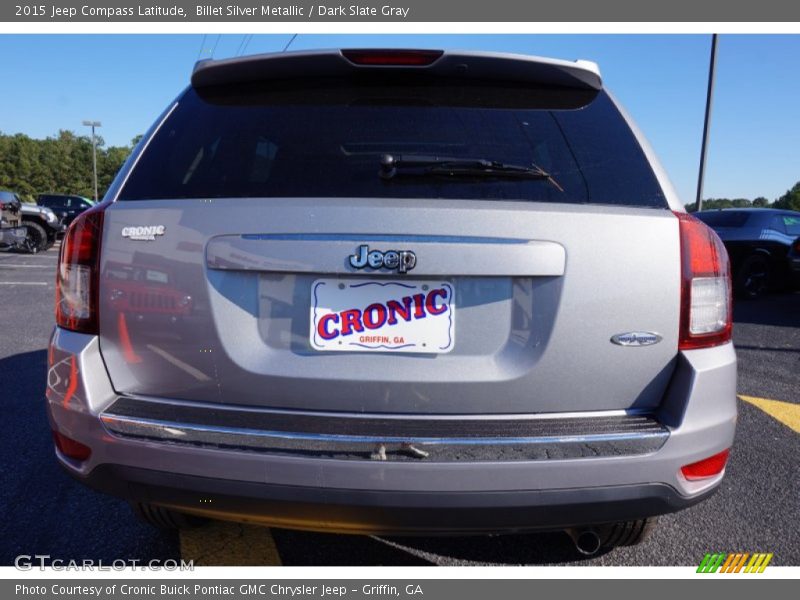 Billet Silver Metallic / Dark Slate Gray 2015 Jeep Compass Latitude