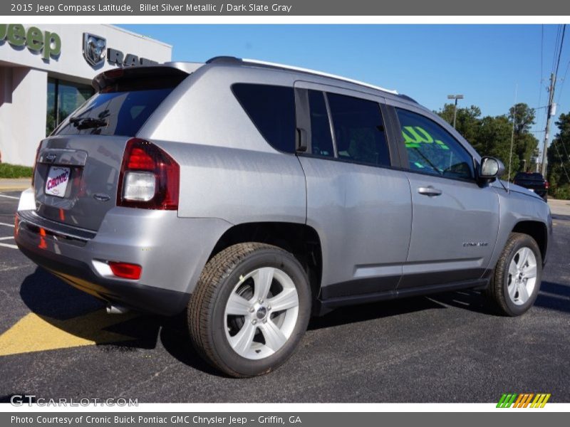 Billet Silver Metallic / Dark Slate Gray 2015 Jeep Compass Latitude