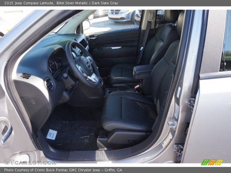 Billet Silver Metallic / Dark Slate Gray 2015 Jeep Compass Latitude