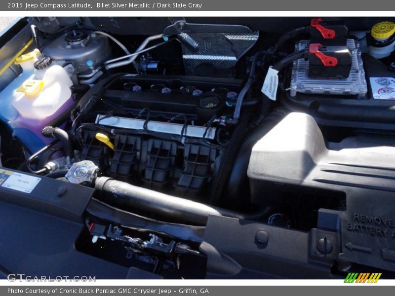 Billet Silver Metallic / Dark Slate Gray 2015 Jeep Compass Latitude