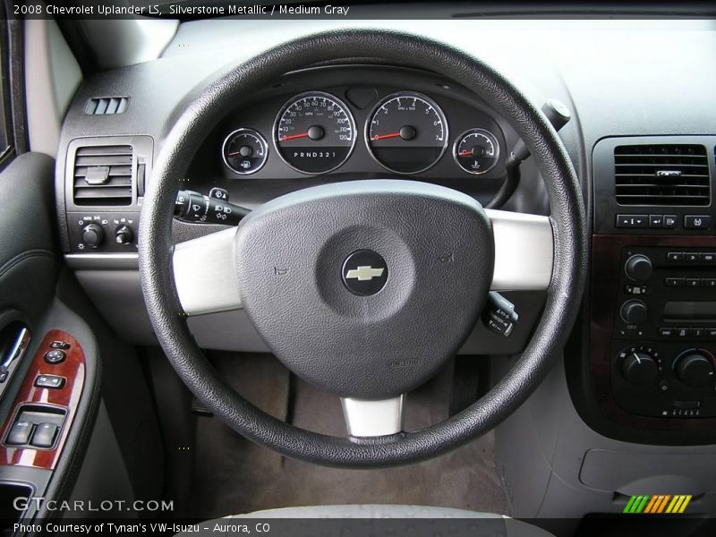 Silverstone Metallic / Medium Gray 2008 Chevrolet Uplander LS