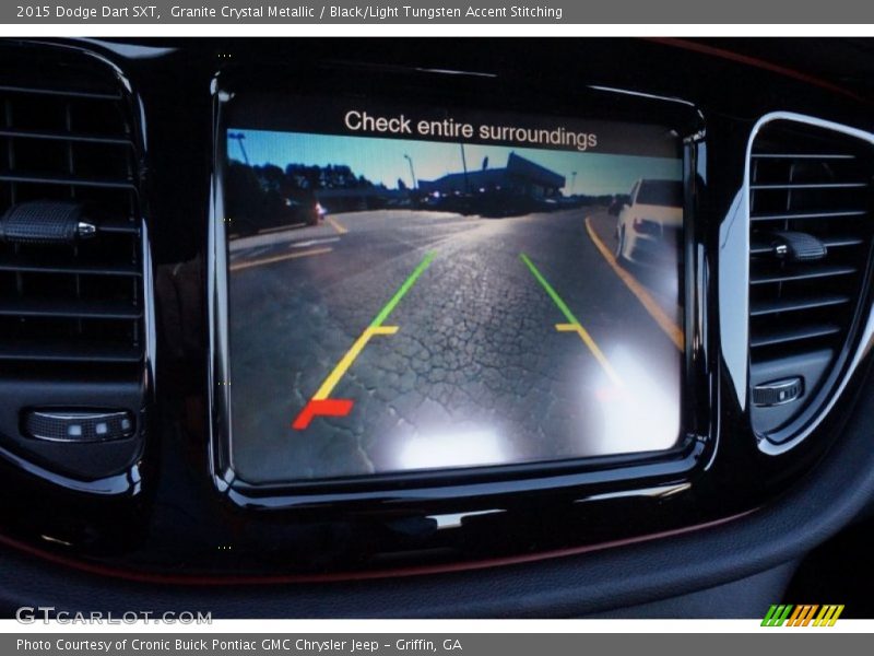 Granite Crystal Metallic / Black/Light Tungsten Accent Stitching 2015 Dodge Dart SXT