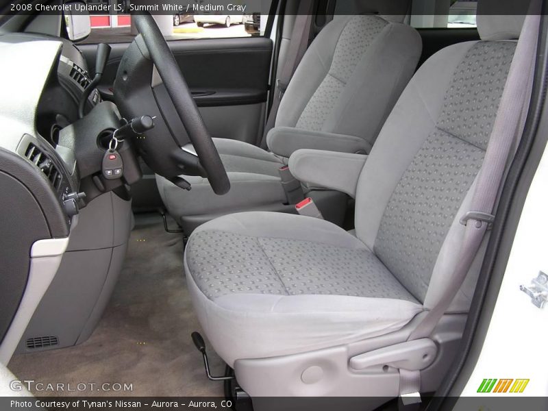 Summit White / Medium Gray 2008 Chevrolet Uplander LS