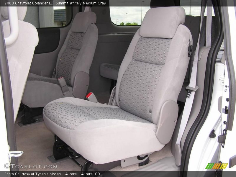 Summit White / Medium Gray 2008 Chevrolet Uplander LS
