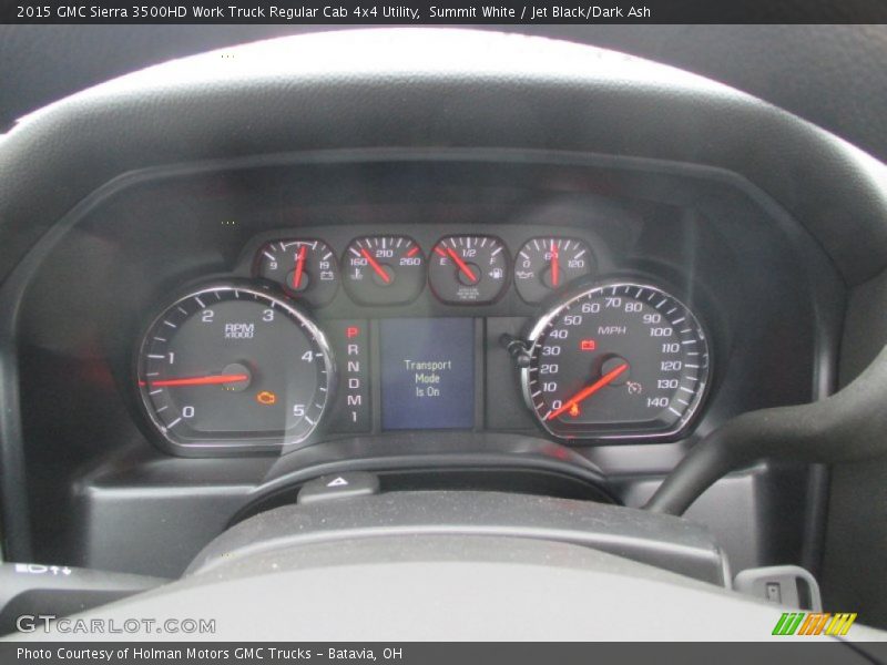 Summit White / Jet Black/Dark Ash 2015 GMC Sierra 3500HD Work Truck Regular Cab 4x4 Utility