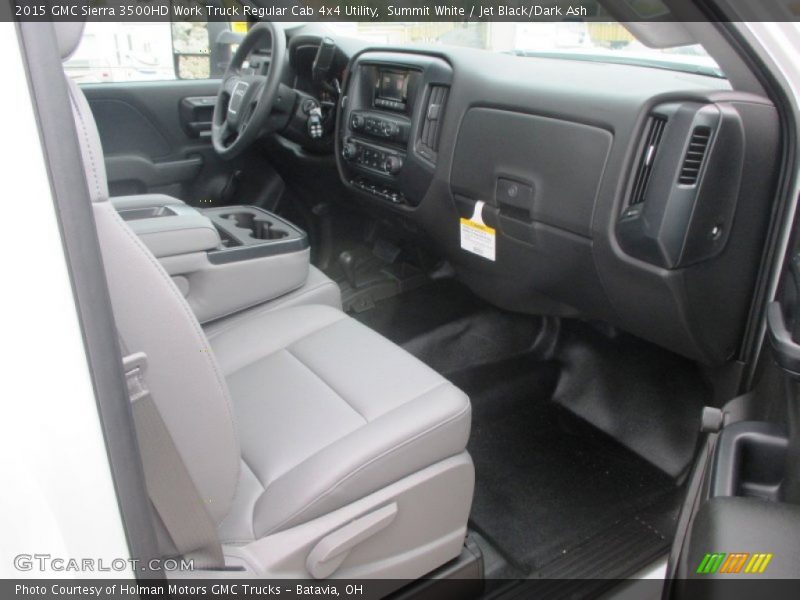 Summit White / Jet Black/Dark Ash 2015 GMC Sierra 3500HD Work Truck Regular Cab 4x4 Utility