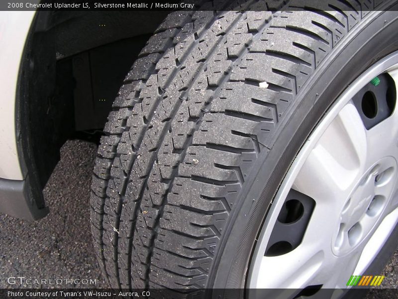 Silverstone Metallic / Medium Gray 2008 Chevrolet Uplander LS