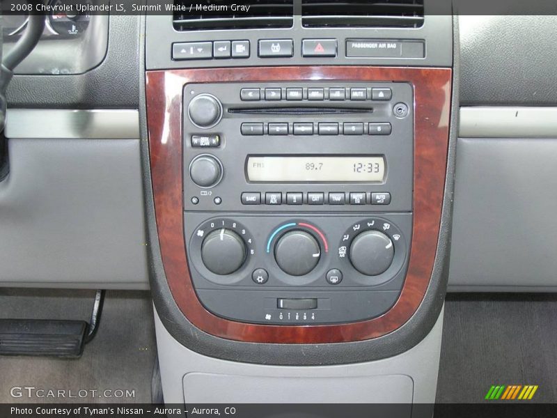 Summit White / Medium Gray 2008 Chevrolet Uplander LS