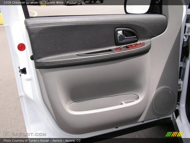 Summit White / Medium Gray 2008 Chevrolet Uplander LS