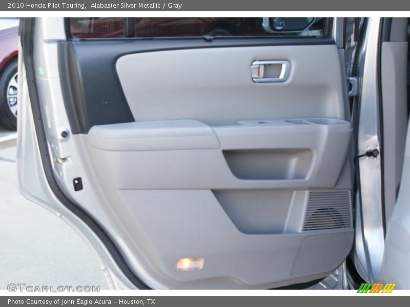 Alabaster Silver Metallic / Gray 2010 Honda Pilot Touring