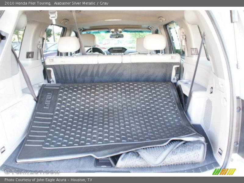 Alabaster Silver Metallic / Gray 2010 Honda Pilot Touring