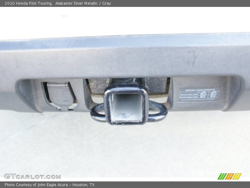 Alabaster Silver Metallic / Gray 2010 Honda Pilot Touring