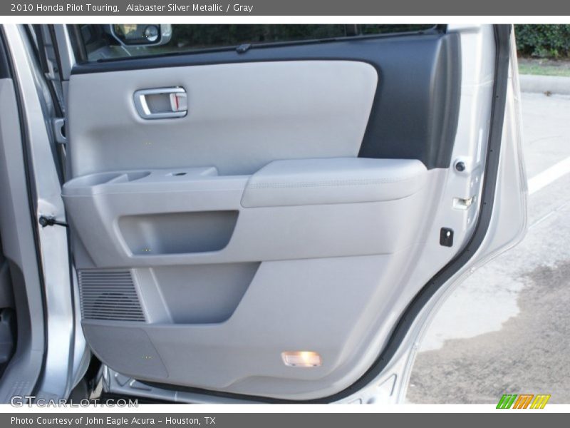 Alabaster Silver Metallic / Gray 2010 Honda Pilot Touring