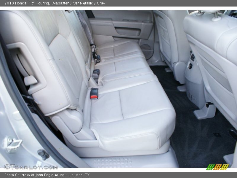Alabaster Silver Metallic / Gray 2010 Honda Pilot Touring