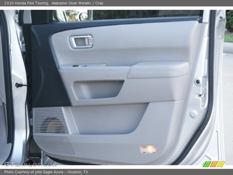 Alabaster Silver Metallic / Gray 2010 Honda Pilot Touring