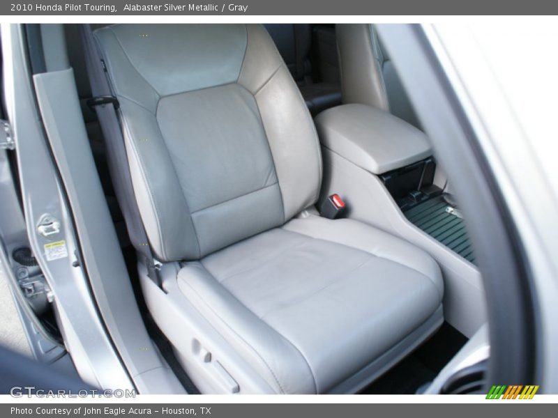 Alabaster Silver Metallic / Gray 2010 Honda Pilot Touring