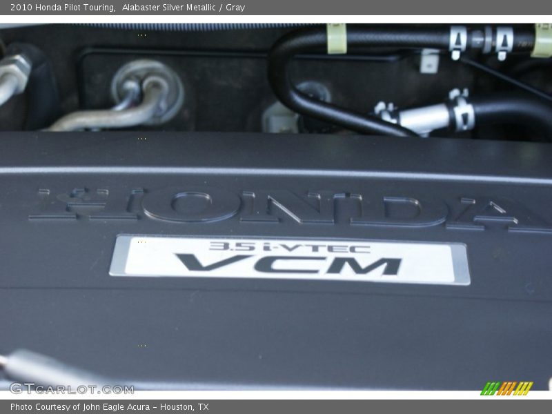 Alabaster Silver Metallic / Gray 2010 Honda Pilot Touring