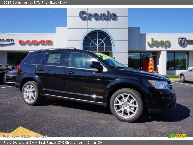 Pitch Black / Black 2015 Dodge Journey SXT