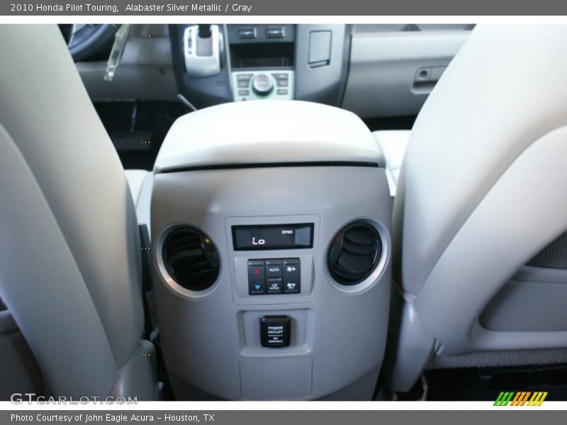 Alabaster Silver Metallic / Gray 2010 Honda Pilot Touring