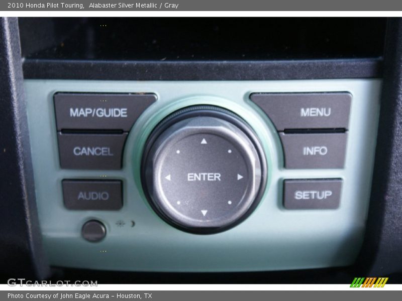 Alabaster Silver Metallic / Gray 2010 Honda Pilot Touring