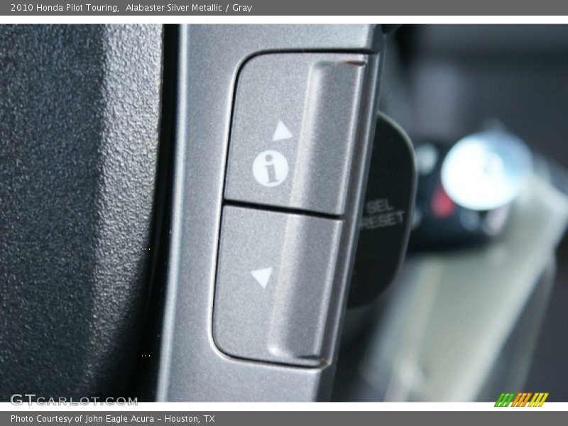 Alabaster Silver Metallic / Gray 2010 Honda Pilot Touring
