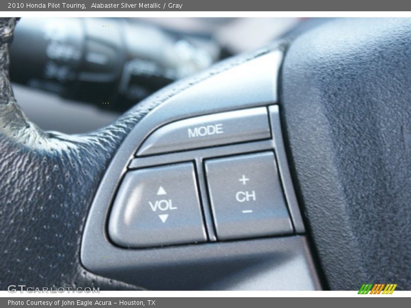 Alabaster Silver Metallic / Gray 2010 Honda Pilot Touring