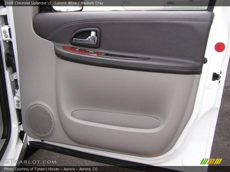 Summit White / Medium Gray 2008 Chevrolet Uplander LS