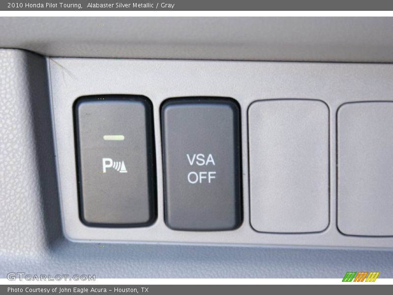 Alabaster Silver Metallic / Gray 2010 Honda Pilot Touring