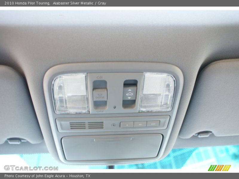 Alabaster Silver Metallic / Gray 2010 Honda Pilot Touring